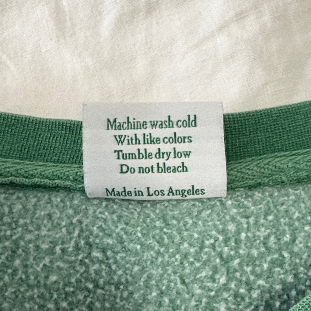 Summer Fridays Green Sweatshirt - M - Picture 7 of 8